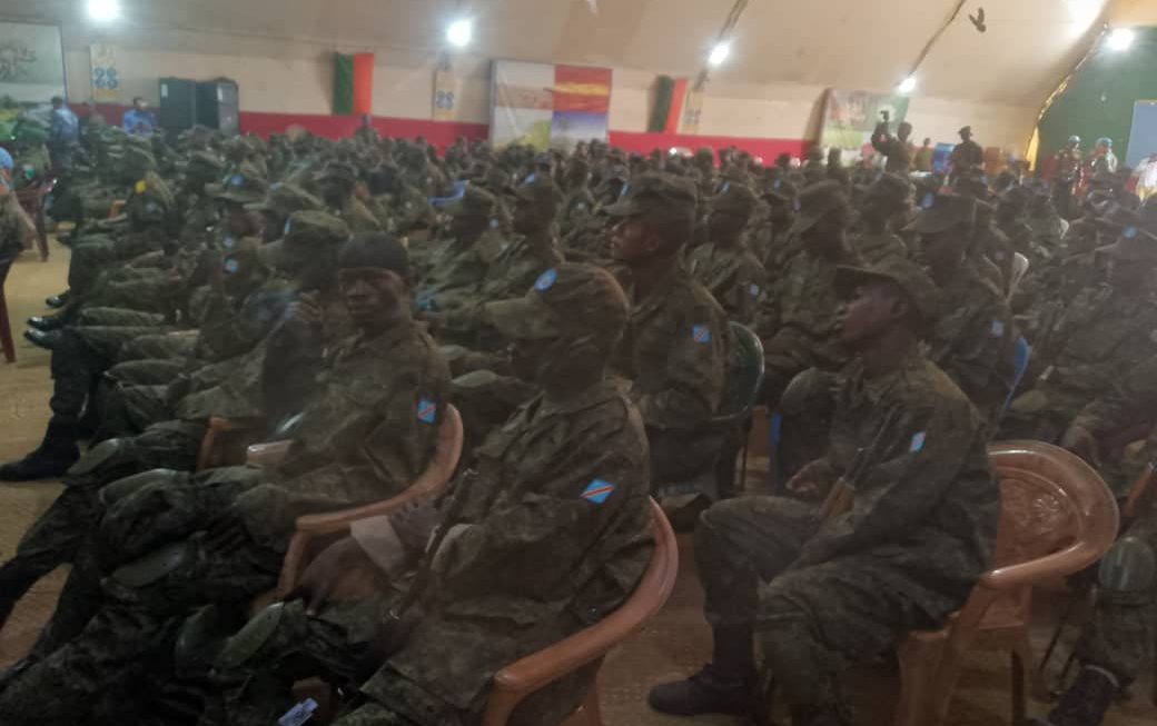 Ituri : 180 soldats FARDC formés au combat en milieu forestier