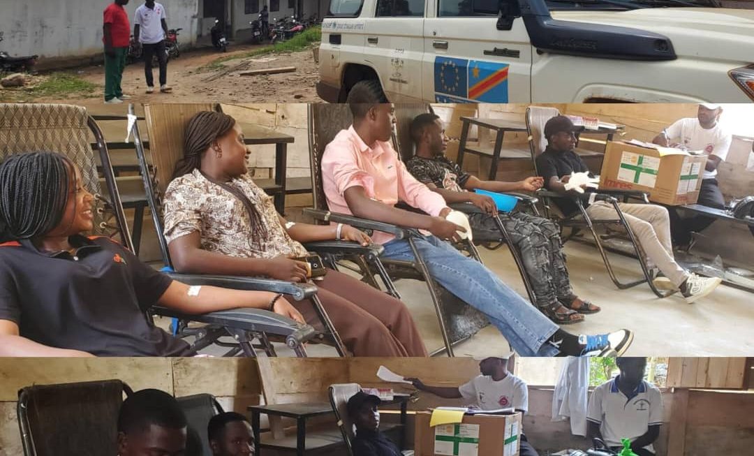 Beni : les étudiants de l’UAC donnent de leur sang pour sauver des vies