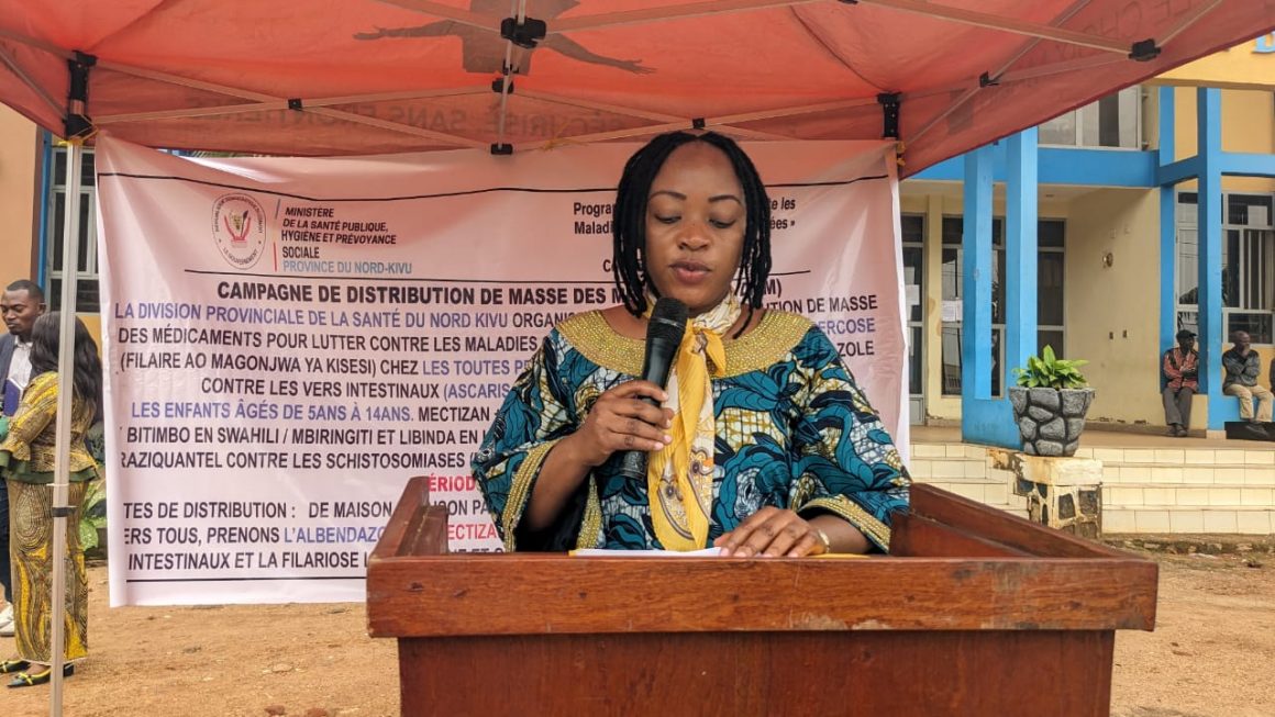 Beni : Lancement de la campagne de distribution gratuite de médicaments contre l’onchocercose