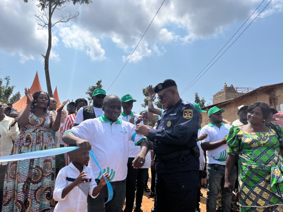 Beni : la Fondation Gedeon Bakorohene lance ses activités par l&rsquo;inauguration de deux caniveaux à Beu